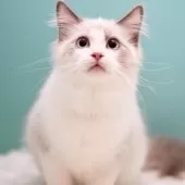 ラグドール【東京都・男の子・2024年12月16日・ブルーポイントバイカラー】の写真4