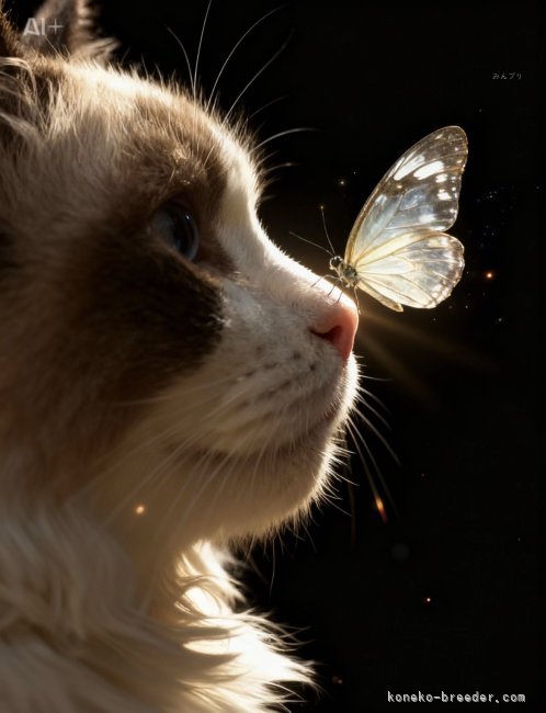 Ruby  Seal Point Bicolor｜松下　千春(まつした　ちはる)ブリーダー(鹿児島県・ラグドールなど・ICC登録)の紹介写真7