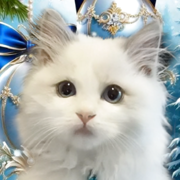 ラグドール【千葉県・男の子・2025年9月1日・ブルーリンクスバイカラー】の写真「兄妹の中では1番存在感ある健康優良児の王子様」