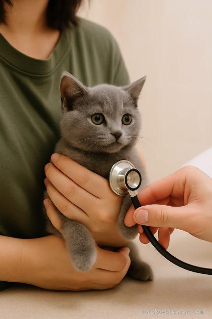 高林弥生ブリーダーのブログ：🐾 子猫のお引き渡し前に行う、私たちの特別な健康診断🩺🏥