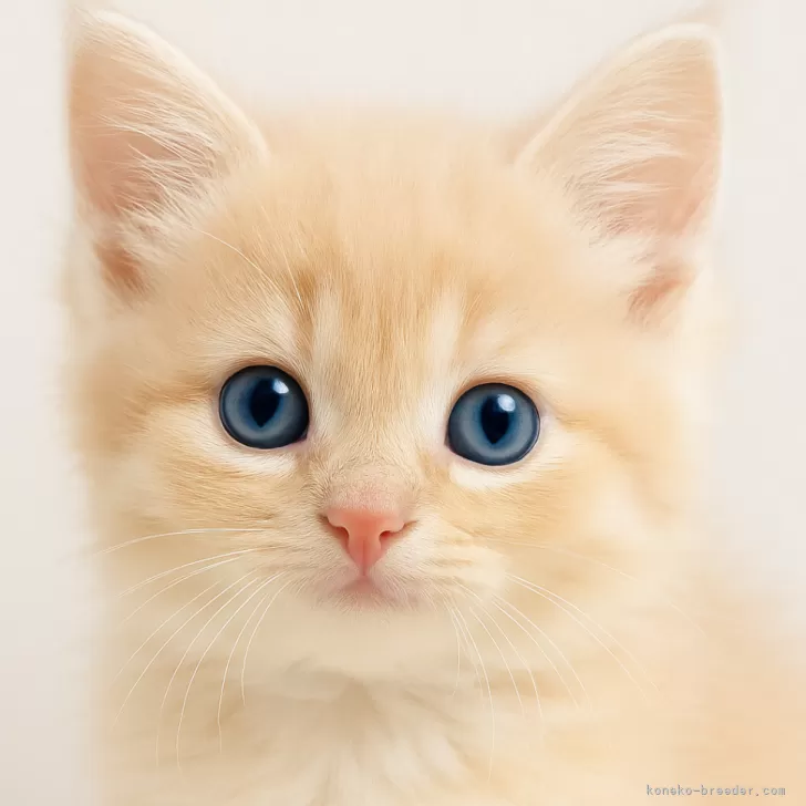 スコティッシュフォールド(立ち耳)【鹿児島県・男の子・2025年9月5日・クリームタビー】の写真1