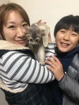 Fuwari 様のお迎えした子猫